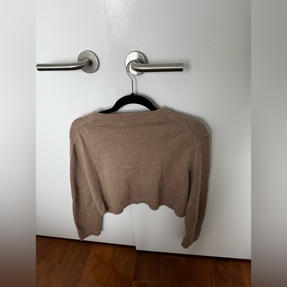 Aritzia Sicily Cardigan | Size: XS | Color: Oatmeal - Picture 5 of 5